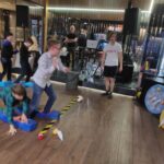 Спортивная детская вечеринка в п. Новомихайловский