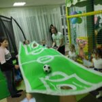 Спортивная детская вечеринка в п. Новомихайловский