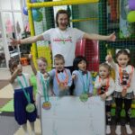 Спортивная детская вечеринка в п. Новомихайловский