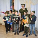 Военная вечеринка для детей с аниматорами в п. Новомихайловский