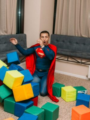 Пенопластовое шоу для детского праздника